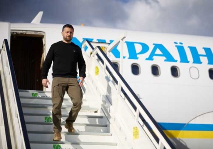 Зеленський прибув до Рима на прощання із Папою Франциском