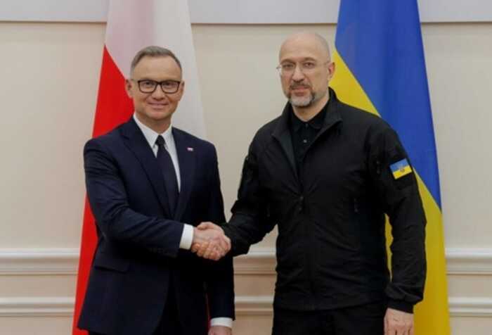 Шмигаль і Дуда обговорили посилення ППО України та нові санкції проти РФ