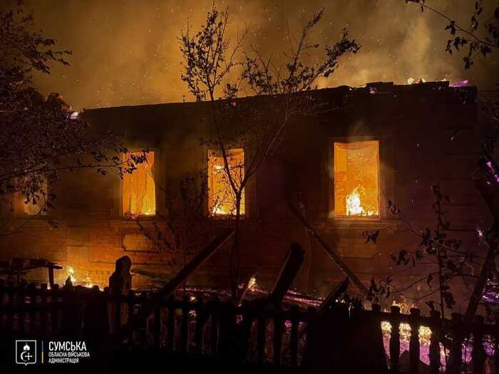 Вночі ворог атакував Сумщину безпілотниками: одна людина загинула, ще дев’ятеро постраждали