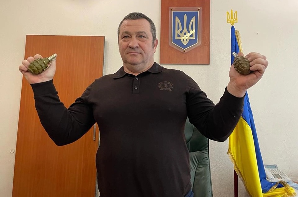 Міський голова Марганця Геннадій Боровик (фото Instagram) 